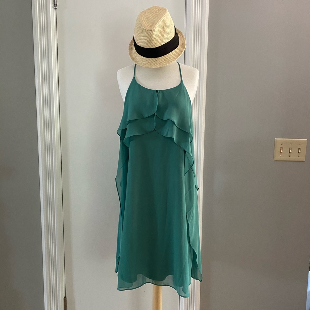 BCBG Green dress - Size Large